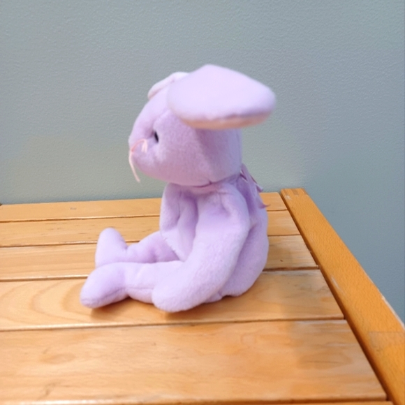 TY Beanie Babies Floppity the Bunny Beanie Baby Plush fairycore stuffed animal - Picture 3 of 11